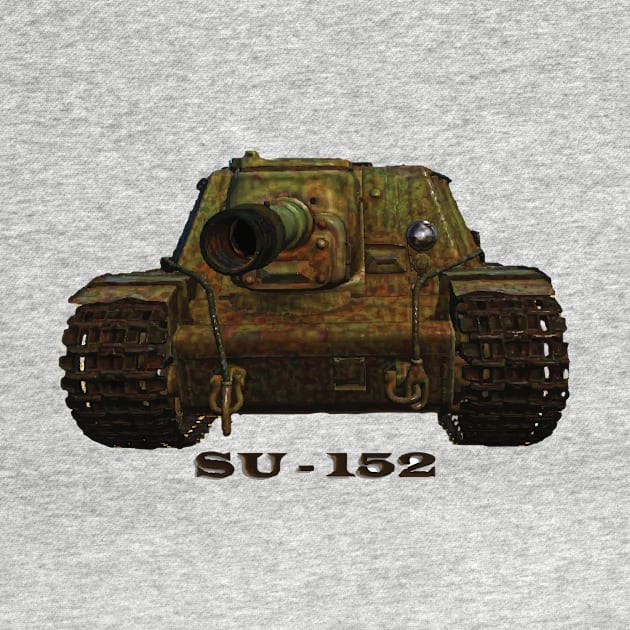 SU-152 legendary soviet tank destroyer by Hujer